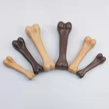 Pet Artificial Bone Chew Toy, Teeth Grinding,Dog Interactive Training Toys, Suitable for Large, Medium and Small Dogs